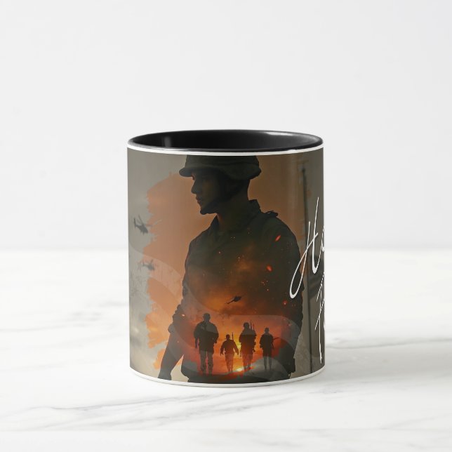 Honour the Fallen – Remember Their Sacrifice Mug (Center)