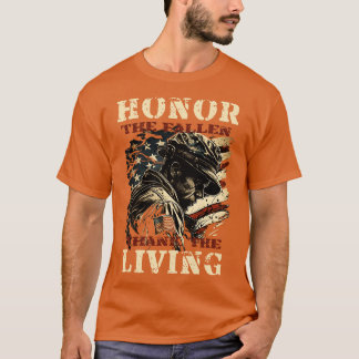 Honour The Fallen Thank The Living T-Shirt