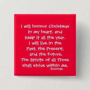 Honour-The Scrooge Series 15 Cm Square Badge