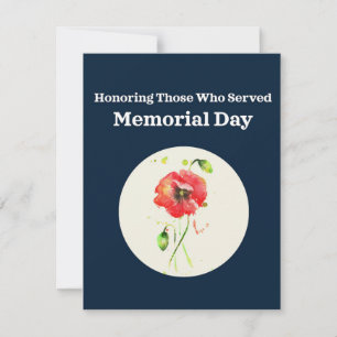 Honour those that gave all invitation