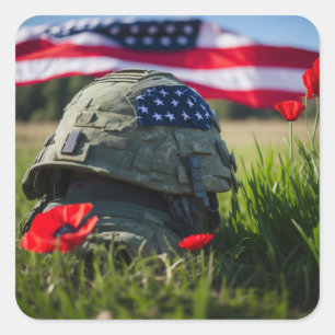 Honour those that gave all square sticker