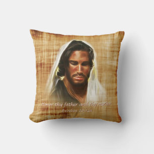Honour thy father and thy mother Pillow