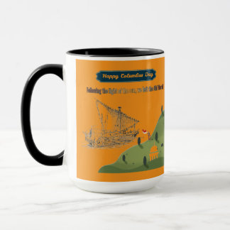 Honour to Columbus orange Mug