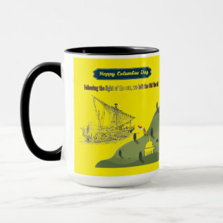 Honour to Columbus yellow Mug