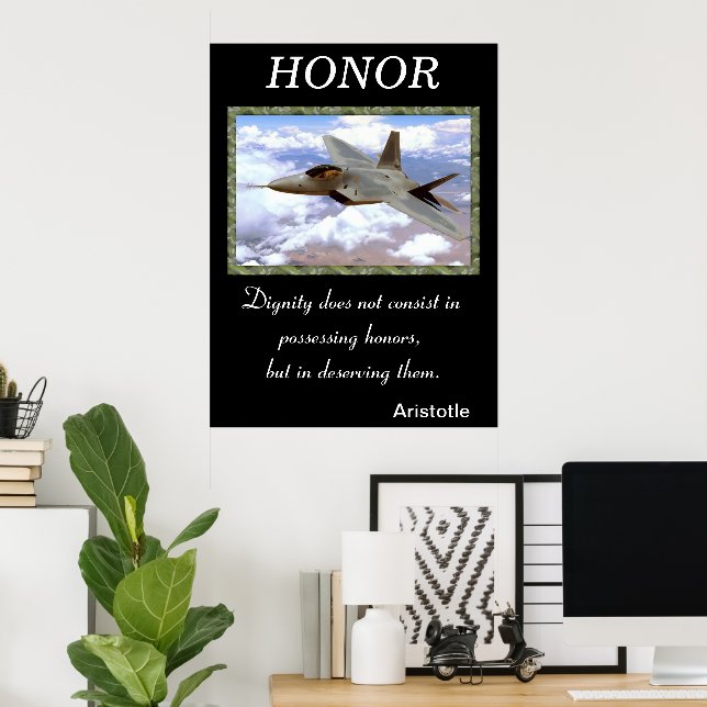 Honour Unites Military’s Determined and Brave Warr Poster (Home Office)
