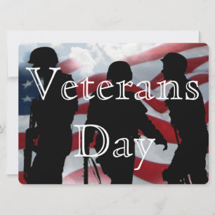 Honour Veterans Day 6.5" x 8.75" Invitation