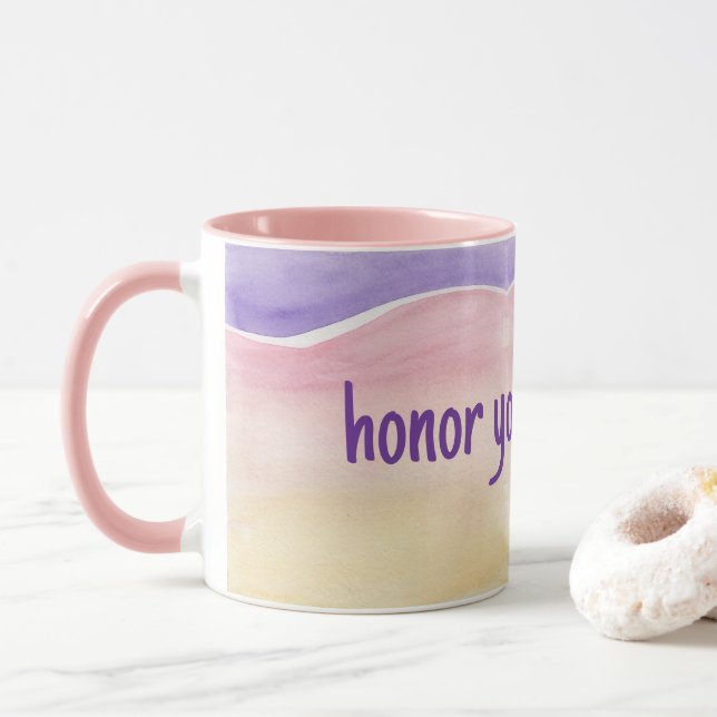 Honour Your True Self Mug (With Donut)