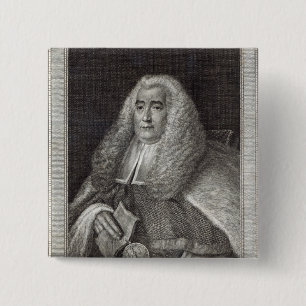 Honourable Mr Justice Blackstone 15 Cm Square Badge
