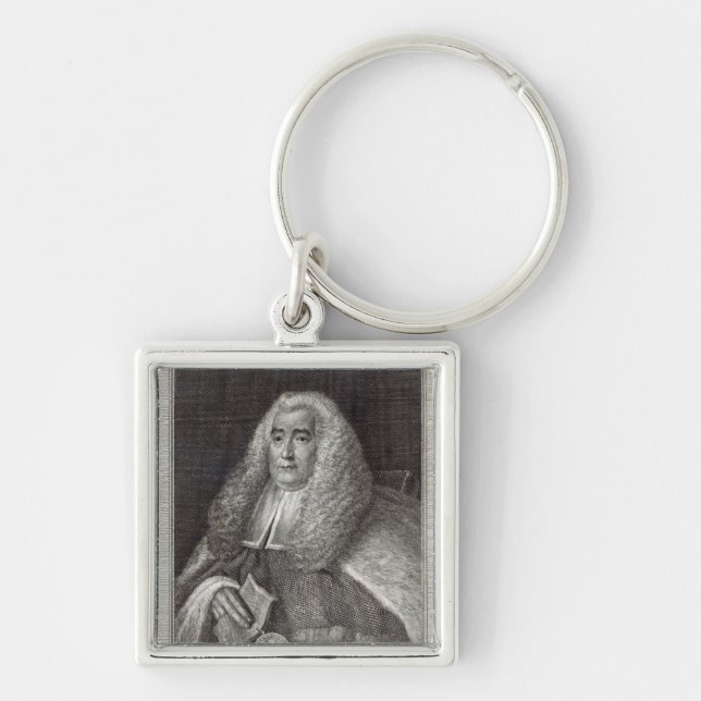 Honourable Mr Justice Blackstone Key Ring (Front)