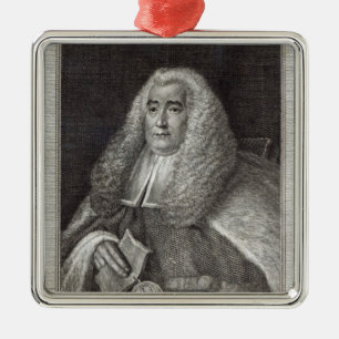 Honourable Mr Justice Blackstone Metal Tree Decoration