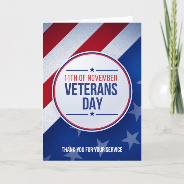 Honouring all who Served  Card (Front)