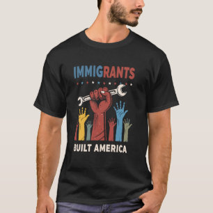 Honouring Immigrant Workers - Retro Immigrants Bui T-Shirt