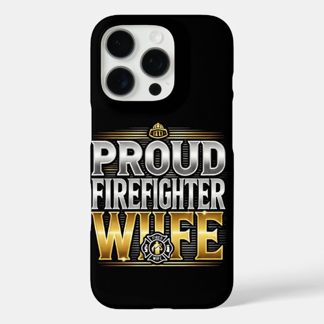 Honouring Love and Courage in Firefighting Case-Mate iPhone Case (Back)