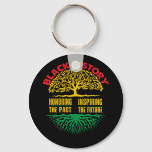 Honouring Past Inspiring Black History Month Key Ring