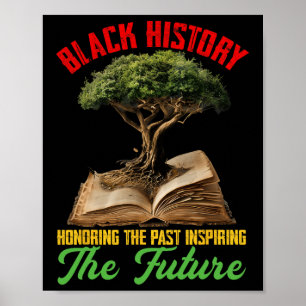 Honouring Past Inspiring Future African Roots Blac Poster