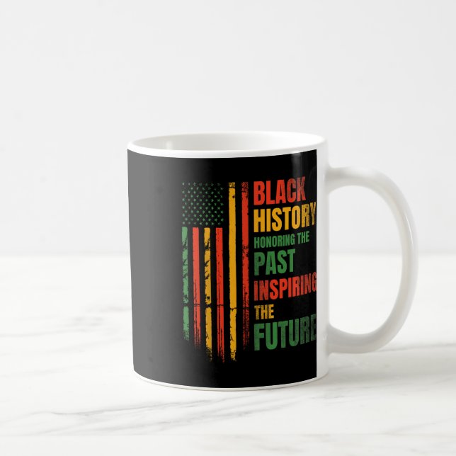 Honouring Past Inspiring Future Black History Mont Coffee Mug (Right)