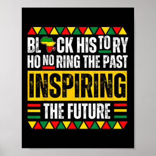 Honouring Past Inspiring Future Black History Prid Poster
