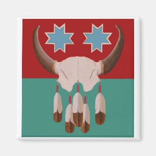 Honouring the Buffalo Spirit Magnet