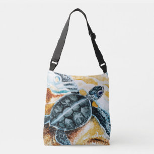 Honu Hatchling (Green Sea Turtle) Crossbody Bag