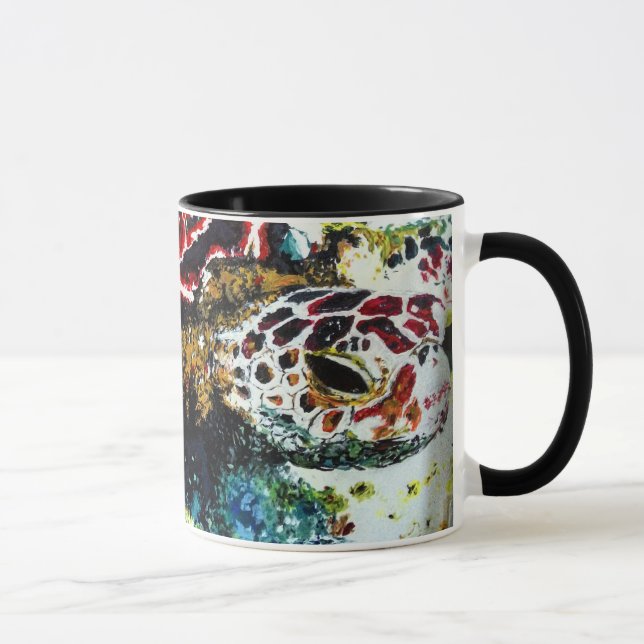 Honu: Hawaiian Sea Turtle Mug (Right)