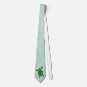 Honu Hawaiian sea turtle Tie