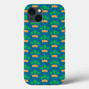 Honu Hawaiian Tribal Green Sea Turtles iPhone 13 Case