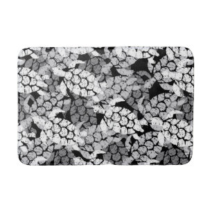 Honu Sea Turtle Hawaiian Aloha - Black Bath Mat
