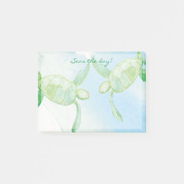 Honu Turtle Post-It Notes (Front)