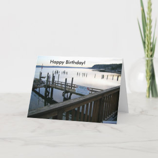 Hood Canal Happy Birthday! Card