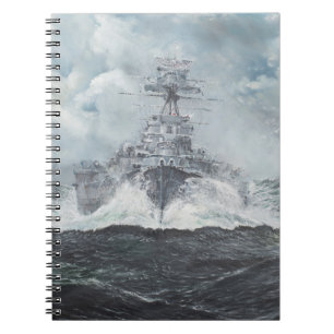 Hood heads for Bismarck 23rdMay 1941. 2014 Notebook