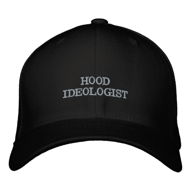 HOOD IDEOLOGIST (TM) EMBROIDERED HAT (Front)