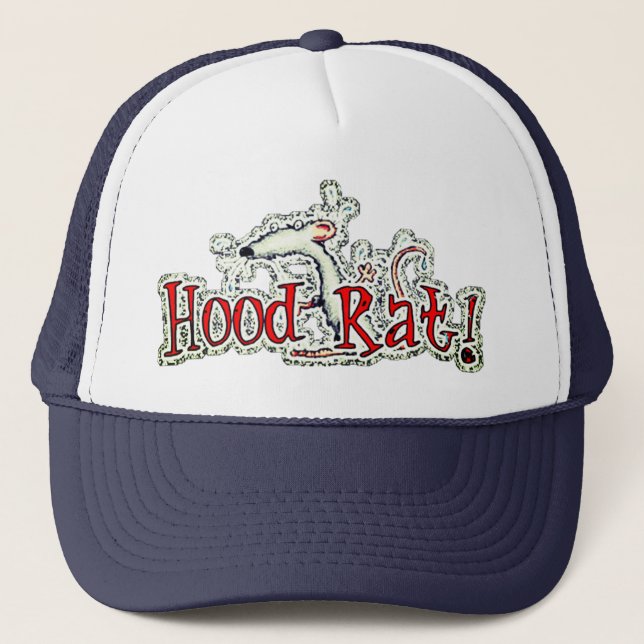 Hood Rat Trucker Hat (Front)