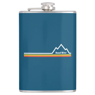 Hood River, Oregon Hip Flask