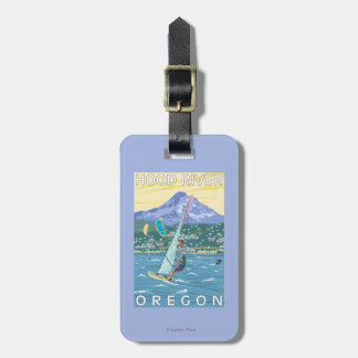 Hood River, ORWind Surfers & Kite Boarders Luggage Tag
