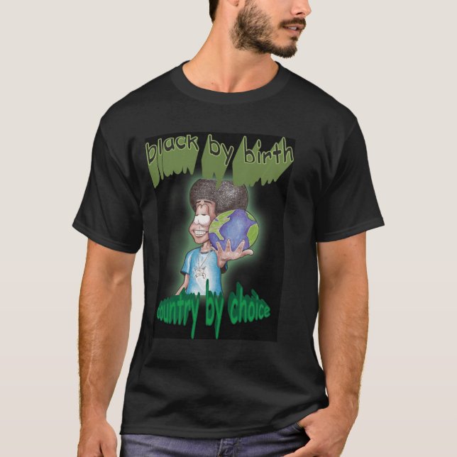 hoodblackoutdude1 T-Shirt (Front)
