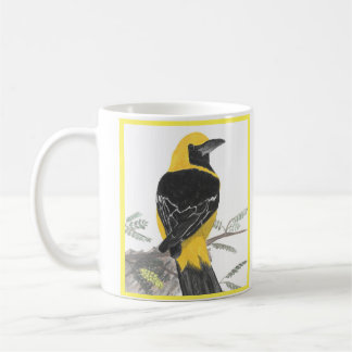Hooded Oriole Watercolor Mug