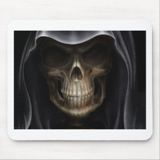 Hooded Skull - Grim Reaper Mouse Mat