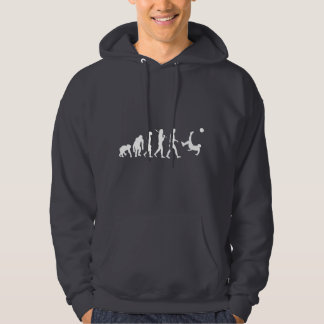 Hooded Soccer players Evolution of Soccer 2014 Hoodie