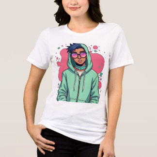 Hooded Street Vibe Tri-Blend Shirt