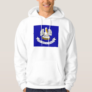 Hooded Sweatshirt with american flag