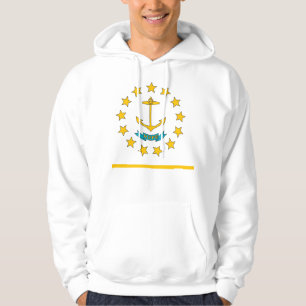Hooded Sweatshirt with american flag