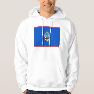 Hooded Sweatshirt with american flag