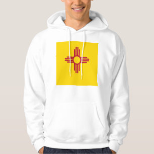 Hooded Sweatshirt with american flag