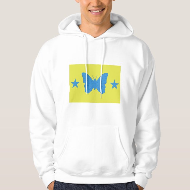 Hooded Sweatshirt with Flag of Bady Bassitt (Front)