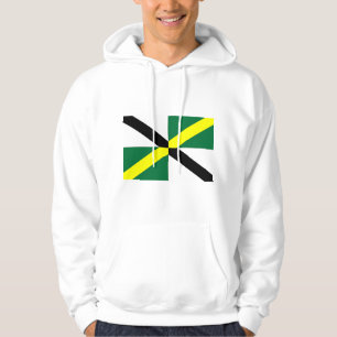 Hooded Sweatshirt with Flag of Monterey, USA