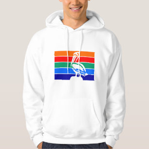 Hooded Sweatshirt with Flag of St. Petersburg