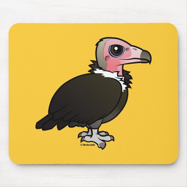 Hooded Vulture Mouse Mat (Front)