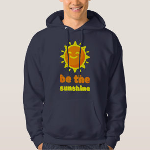 Hoodie Be The Sunshine Navy Blue Sun Sweatshirt