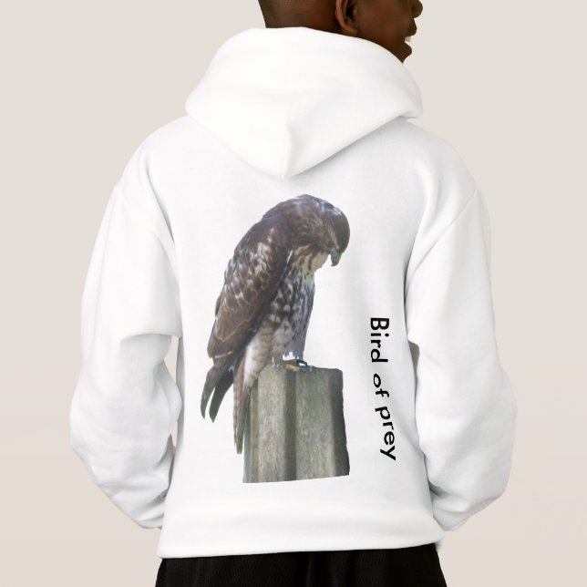 Hoodie - Bird of prey (Back)