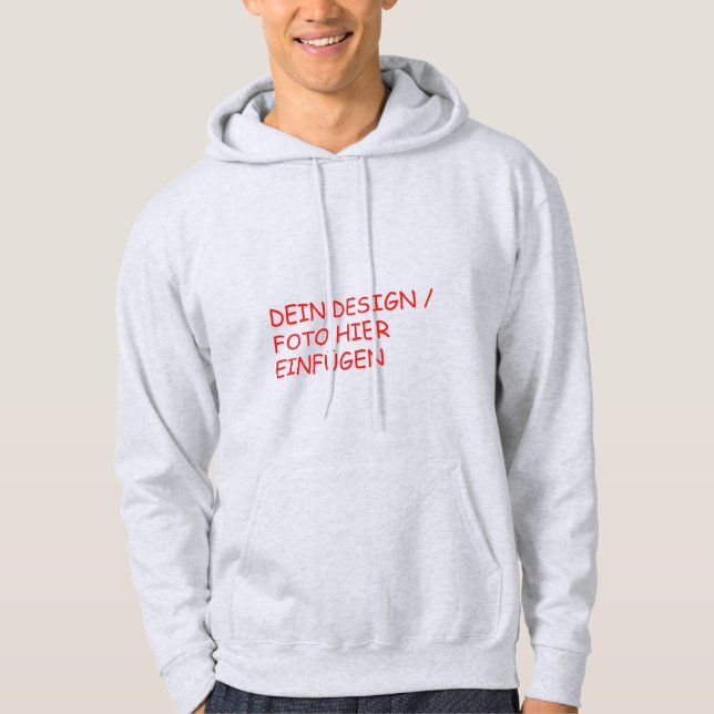 hoodie Hoody gray (Front)